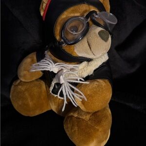 Aviator Teddy Bear Plush Toy - Brown